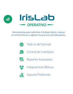 IrisLab Operativo - Sistema Gestión Laboratorios Clínicos 2