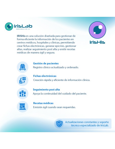 IrisHis Full - Gestión Salud Clinica