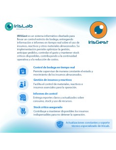 IrisGest Full - Control de Insumos Bodega 2